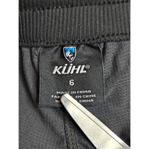 Kuhl Performance Blend Strattus Skort in Black‎ Women's Size 6 - Picture 5 of 7